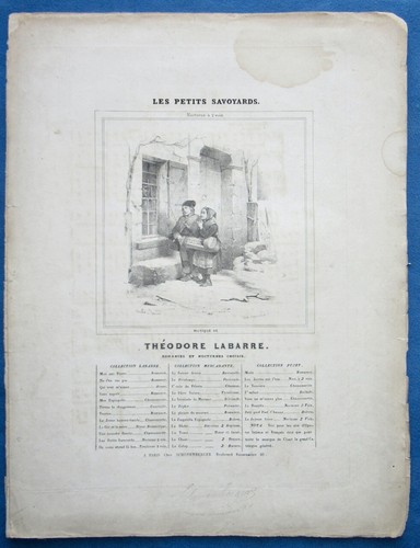 Labarre savoie partition - labarre, les